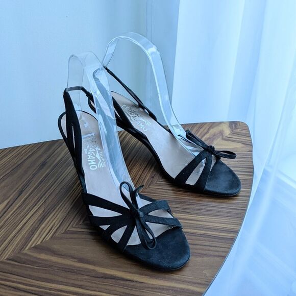 SALVATORE FERRAGAMO strappy heels sandals size 36 @S7 - Picture 2 of 16